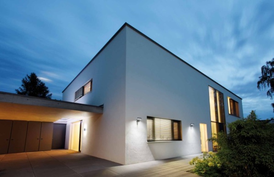Aussenbeleuchtung bei Elektro Jung GmbH in Großkrotzenburg