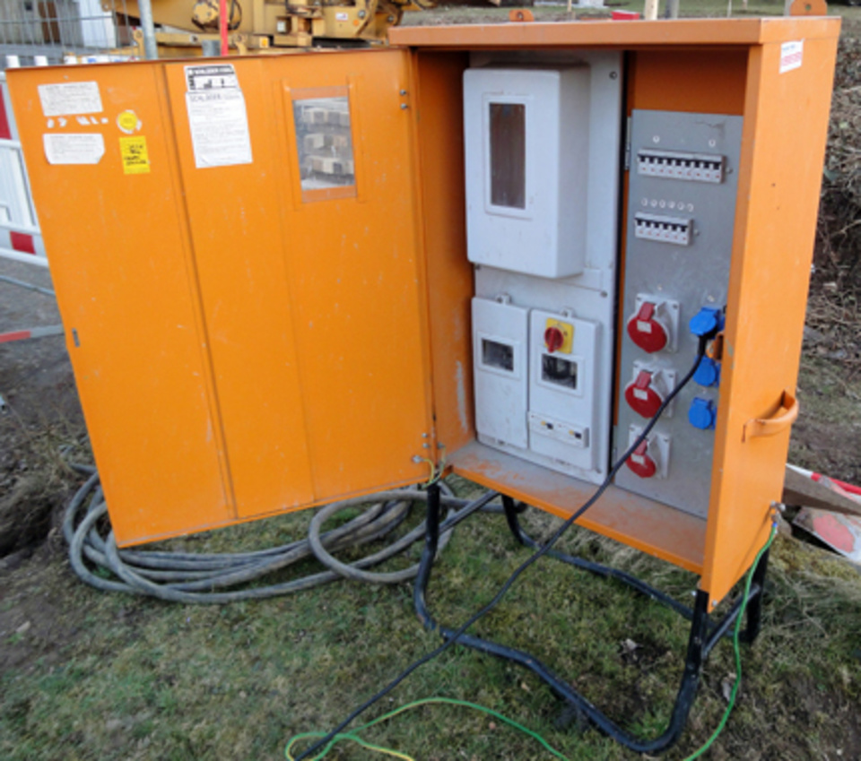 Baustromkasten bei Elektro Jung GmbH in Großkrotzenburg