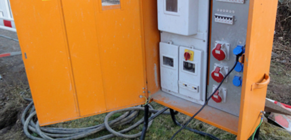 Baustrom bei Elektro Jung GmbH in Großkrotzenburg