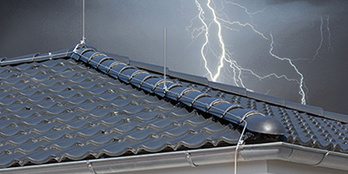 Äußerer Blitzschutz bei Elektro Jung GmbH in Großkrotzenburg