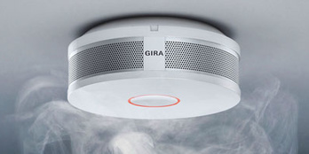Gira Rauchwarnmelder bei Elektro Jung GmbH in Großkrotzenburg