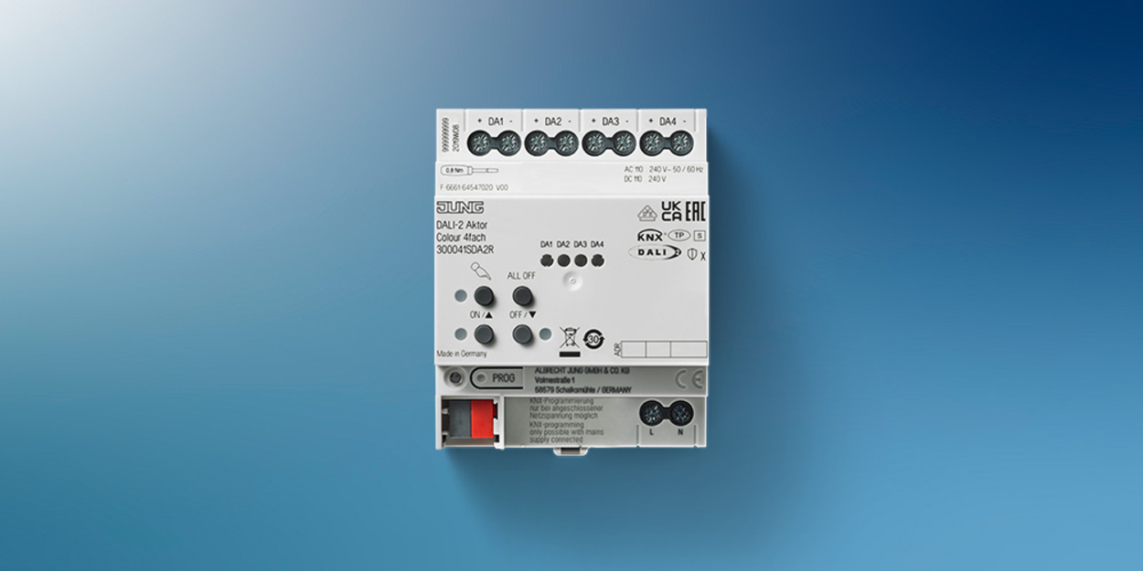 KNX DALI 2 Gateway Colour bei Elektro Jung GmbH in Großkrotzenburg